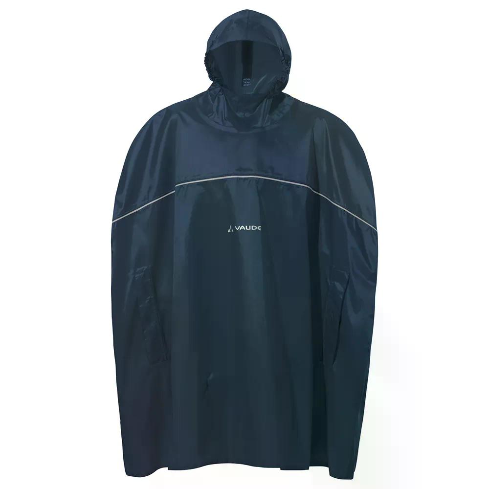 VAUDE  Grody Poncho II 雨合羽ポンチョ （ DarkSea ）  [t]
