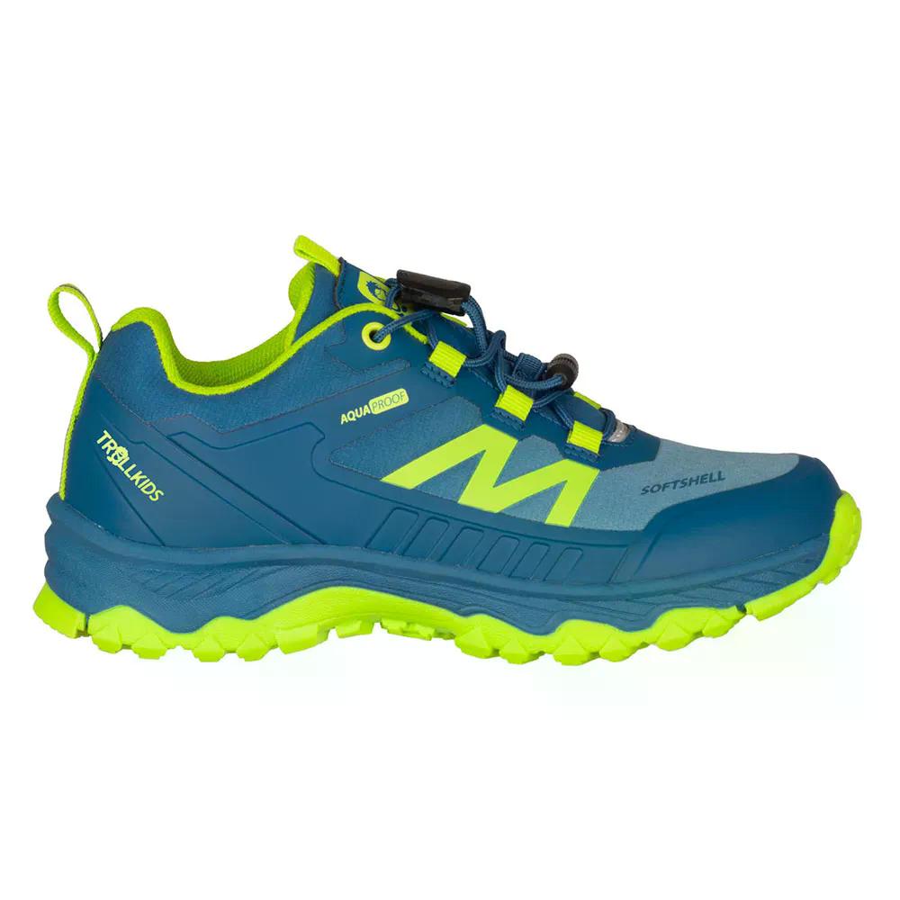 TROLLKIDS Sirdal 山歩きシューズ （ Petrol/DolphinBlue/Lime ）  [t]