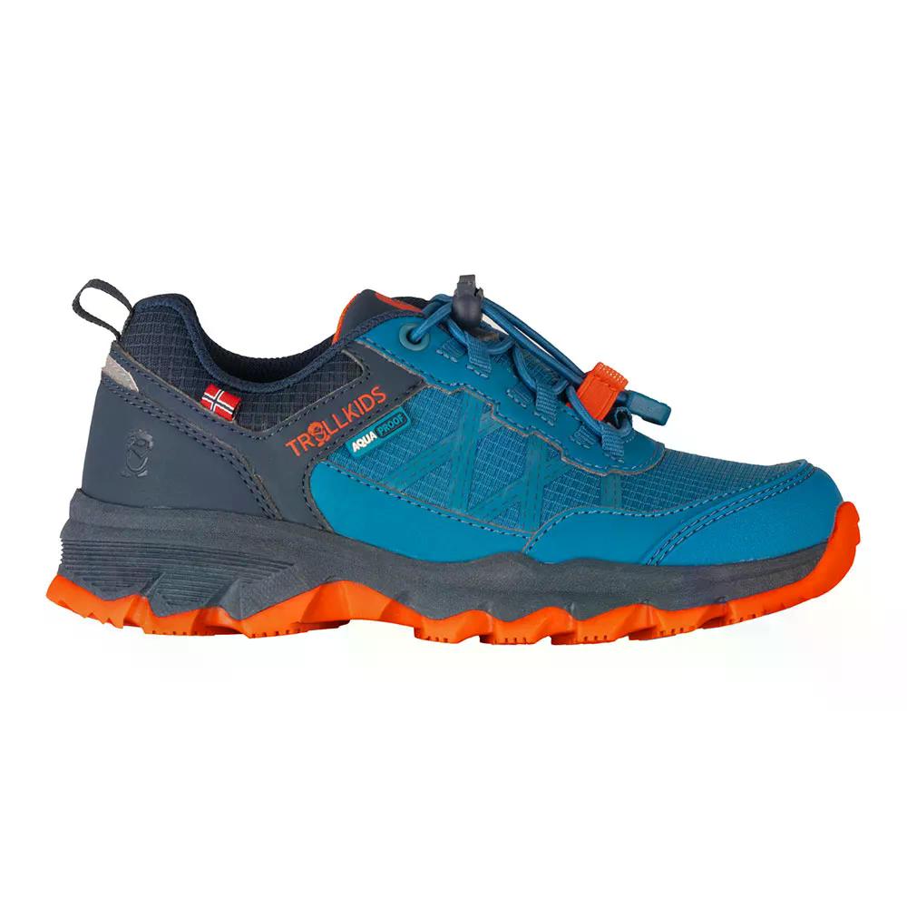TROLLKIDS Trolltunga XT 山歩きシューズ （ AtlanticBlue/GlowOrange/DarkNavy ）  [t]