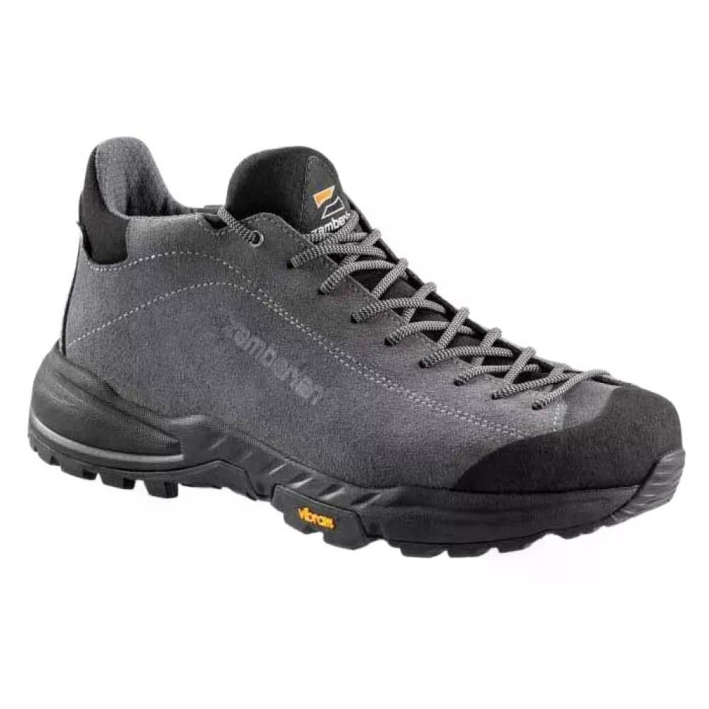 ザンバラン 無償性 ブラジャー同盟罷工 GTX スエードクロス 山歩きシューズ （ DarkGrey ） | ZAMBERLAN Free Blast GTX Suede Hiking Shoes  [t]