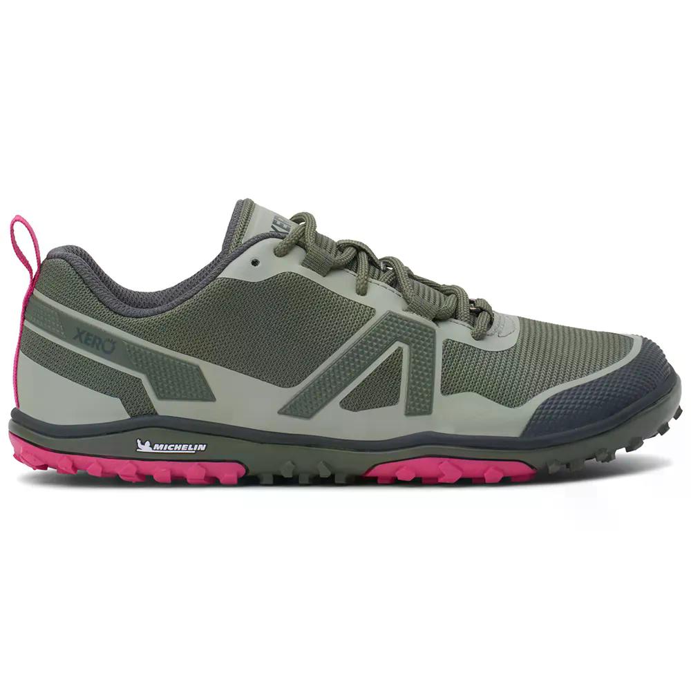 皆無シューズ 成人女性 スクランブラー 置き目 EV 山歩きシューズ 成人女性 （ ArmyGreen ） | XERO Shoes woman Scrambler Low EV Hiking Shoes woman  [t]