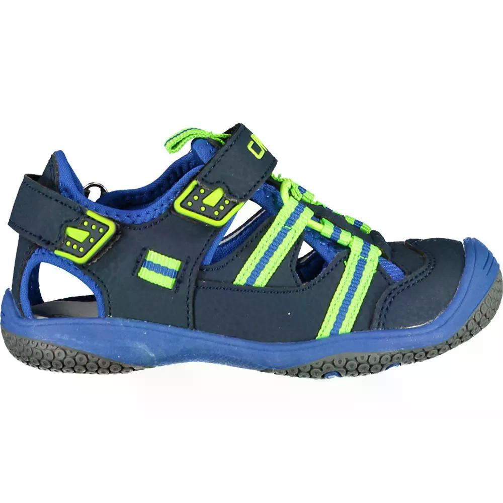 シーエムピー 30Q9552 ナブー もの言う花 サンダル （ B.Blue/Acid ） | CMP 30Q9552 Naboo Baby Sandals  [t]