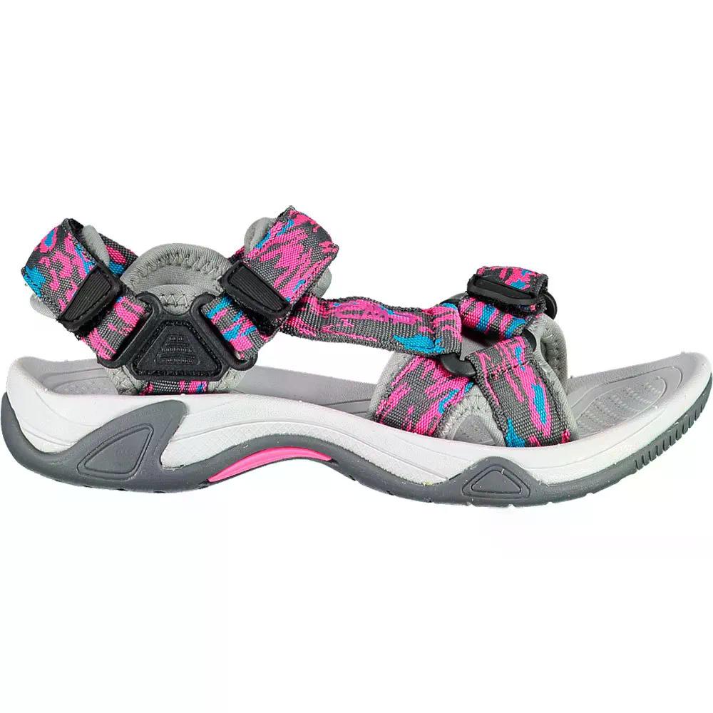 シーエムピー 38Q9954J ハマル キッズ サンダル （ PurpleFluo/Ice ） | CMP 38Q9954J Hamal Kids Sandals  [t]