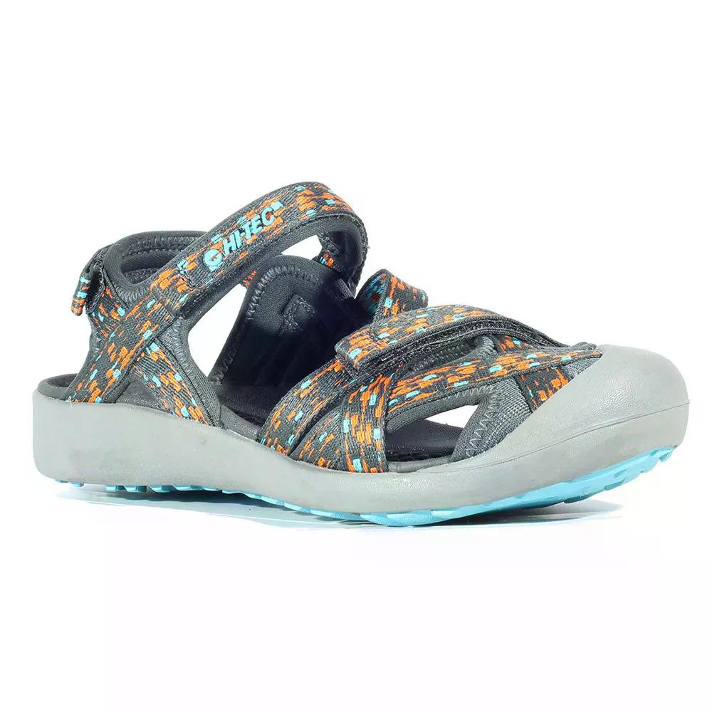 ハイテック ムンダ レディース サンダル （ Charcoal/RedOrange/BlueCura?§ao ） | HI-TEC Munda Women's Sandals [t] 9,048円