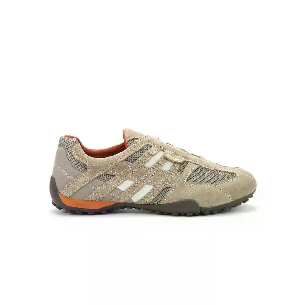 ジェオックス U スネーク スリッポン シューズ （ Beige/Orange ） | GEOX U Snake slip-on shoes [t]