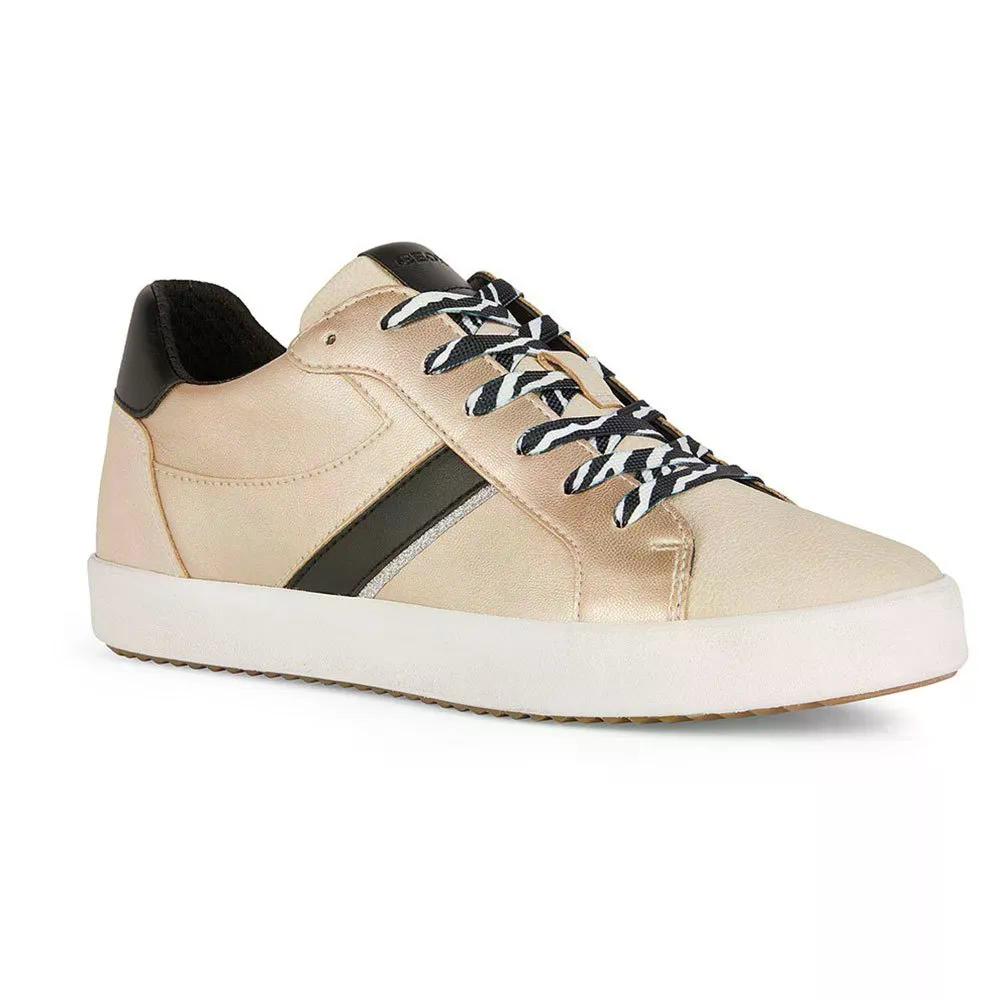 ジェオックス ブロミー スニーカー （ LightGold/Black ） | GEOX Blomiee trainers  [t]