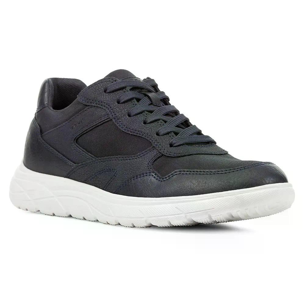 ジェオックス U45E1A0EK11 ポルテッロ スニーカー （ Navy ） | GEOX U45E1A0EK11 Portello trainers  [t]