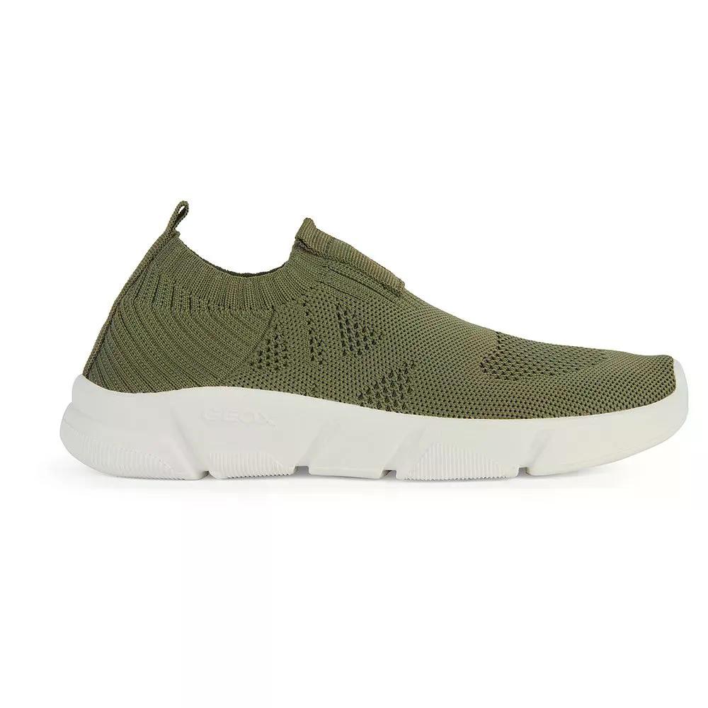ジェオックス アリル キッズ スニーカー （ Military ） | GEOX Aril Kids trainers [t]