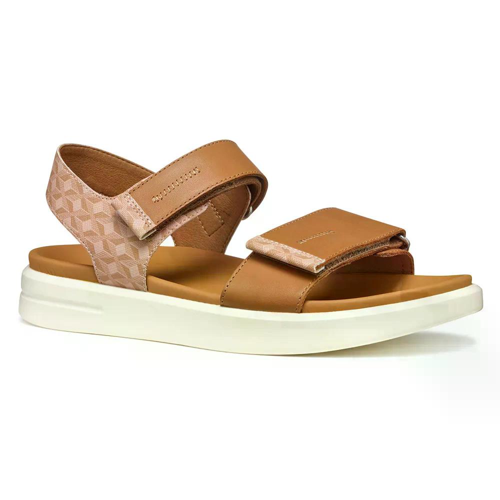 ジェオックス ザンド 2S サンダル レディース （ Camel/Rose ） | GEOX Xand 2S sandals Woman [t]