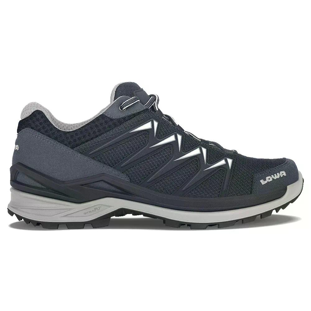 ローバー イノックス 労働者階級 ゴアテックス LO 山歩きシューズ （ Blue/OffWhite ） | LOWA Innox Pro GORE-TEX Lo Hiking Shoes  [t]