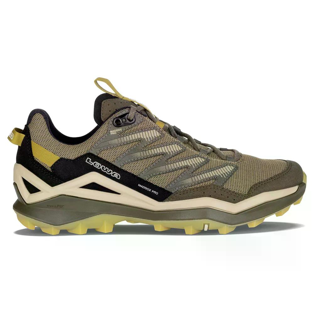 LOWA Maddox Pro Lo GORE-TEX 山歩きシューズ （ Black/Olive ）  [t]