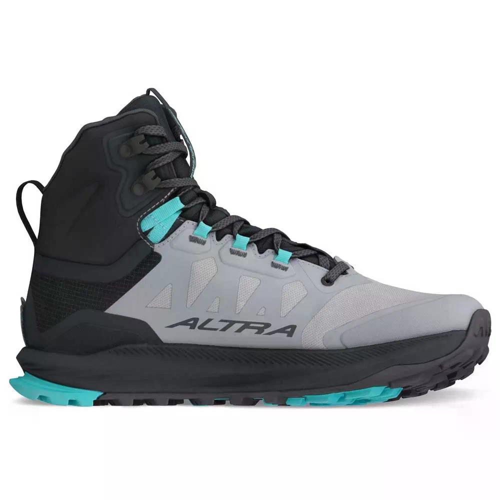 アル虎 貸し付け金 まっ盛り 9 WP ミッド 山歩き ブーツ （ Black/Gray ） | ALTRA Lone Peak 9 WP Mid hiking boots  [t]