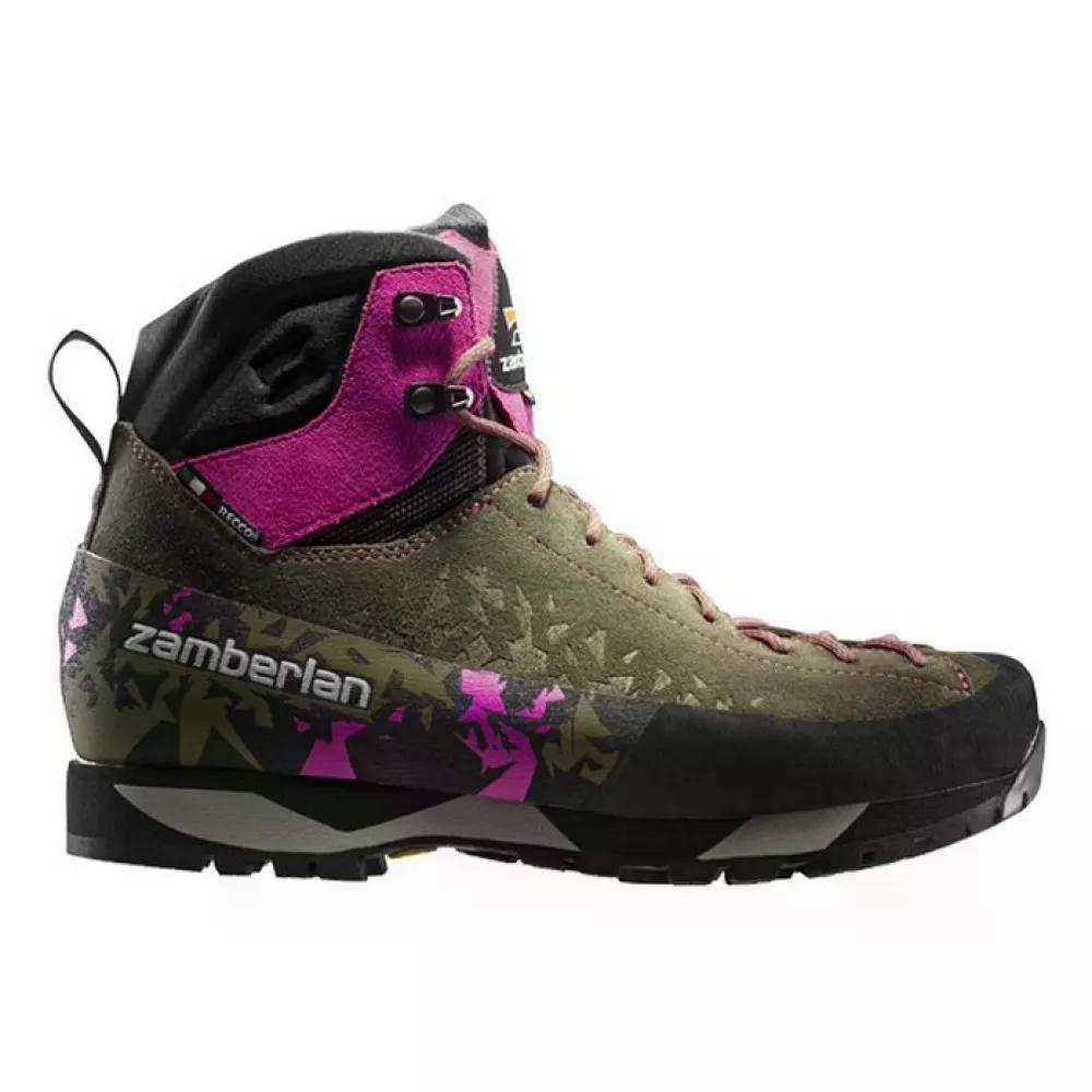 ザンバラン サラテ トレック ゴアテックス RR ハイキング ブーツ （ DarkGreen/Lilac ） | ZAMBERLAN Salathe Trek gore-tex RR Hiking Boots [t]