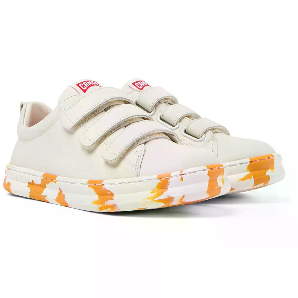 カンペール K800513 走者 四分子 キッズ スニーカー （ WhiteNatural ） | CAMPER K800513 Runner Four Kids  Sneakers  [t]