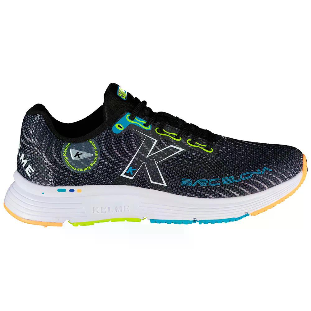 ケルメ バルセロナ 駈けっくら シューズ （ Black ） | KELME Barcelona Running Shoes  [t]