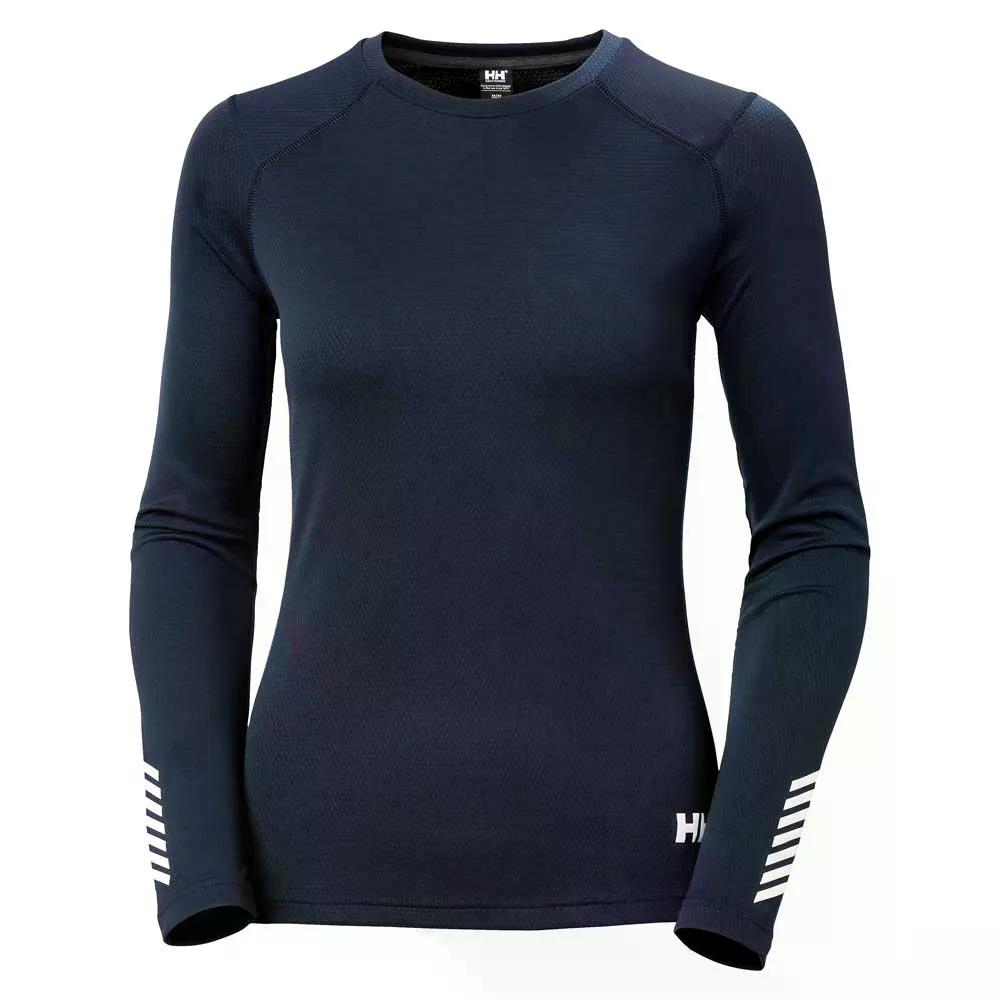 ヘリーハンセン リーファ アクティブ ウーマン ロングスリーブ ベースレイヤー （ Navy ） | HELLY HANSEN Lifa Active Woman long sleeve base layer [t]｜クライムスワールド 店