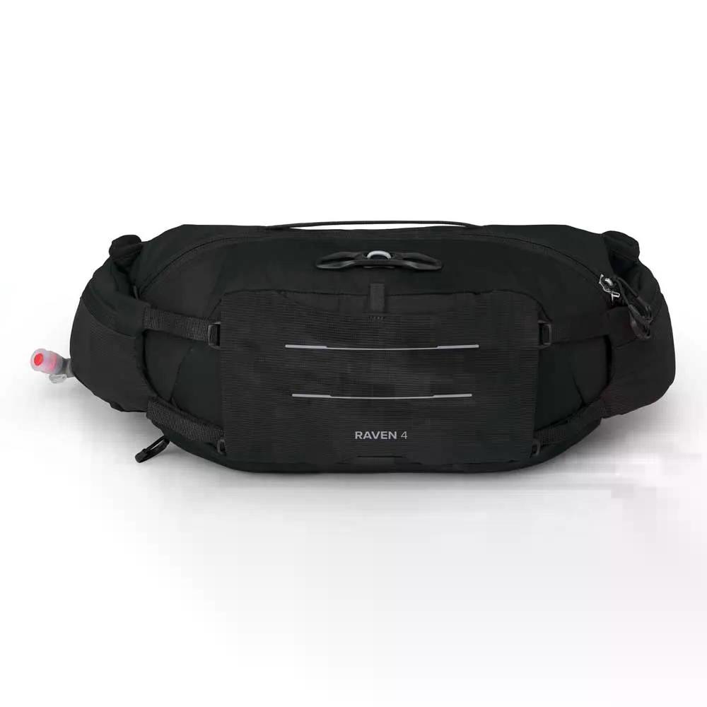 オスプレー レイヴン 4L ウエストバッグ （ Black ） | OSPREY Raven 4L waist bag [t]｜クライムスワールド 店