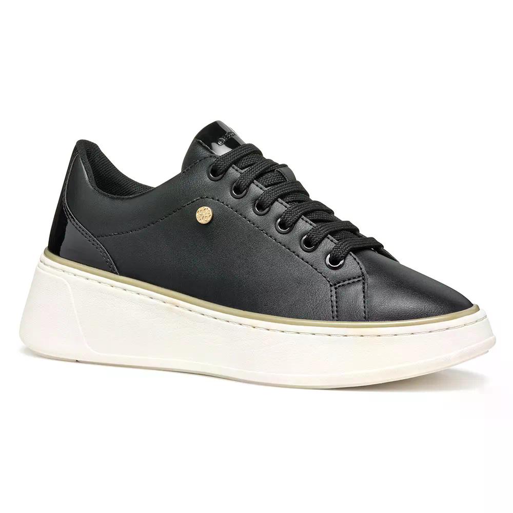 ジェオックス サンネッティ スニーカー 成人女性 （ Black ） | GEOX Sunnetty sneakers woman  [t]