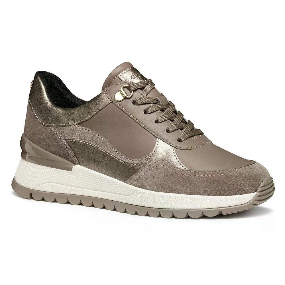 ジェオックス デシャ スニーカー ウーマン （ Taupe/Sand ） | GEOX Desya sneakers woman [t]
