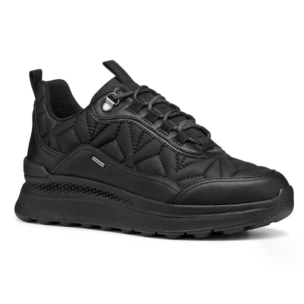 ジェオックス スフェリカ アクティフ X2 スニーカー 成人女性 （ Black ） | GEOX Spherica Actif X2 sneakers woman  [t]