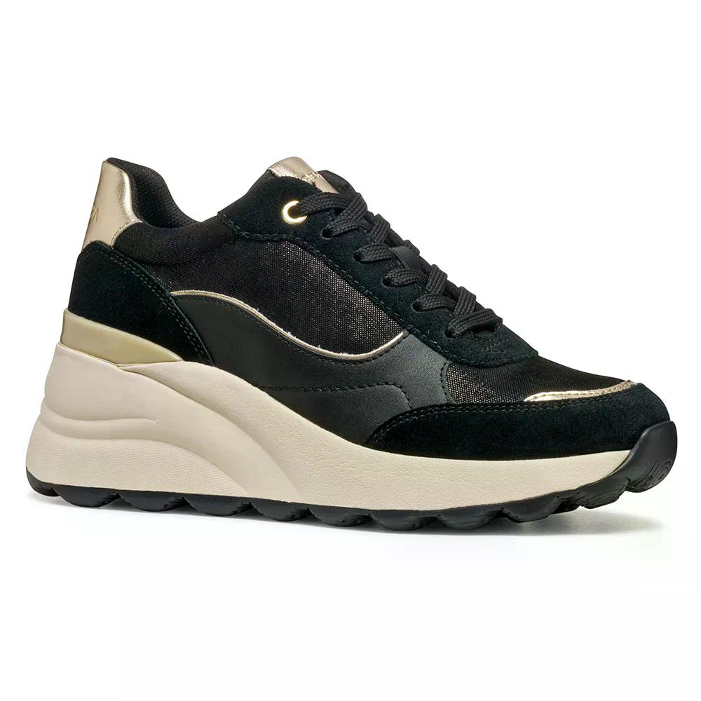 ジェオックス スフェリカ EC13 スニーカー ウーマン （ Black ） | GEOX Spherica EC13 sneakers woman [t]