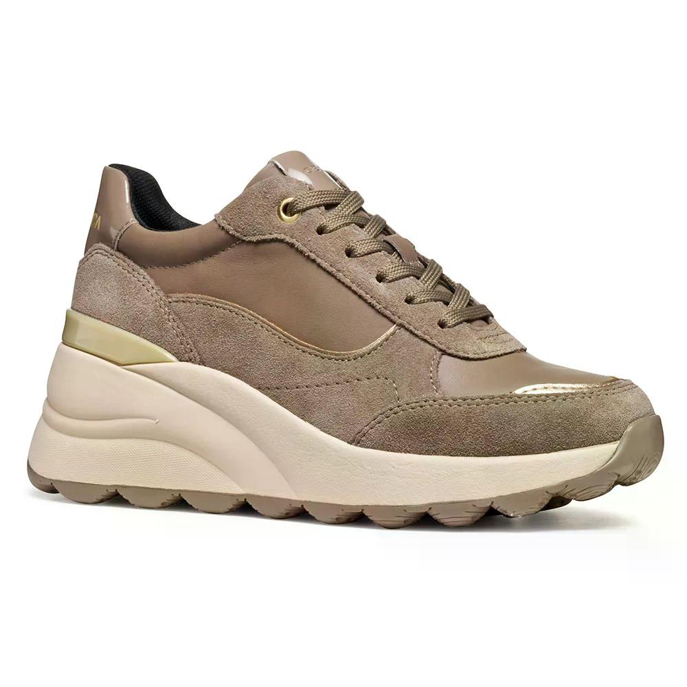ジェオックス スフェリカ EC13 スニーカー 成人女性 （ Taupe ） | GEOX Spherica EC13 sneakers woman  [t]