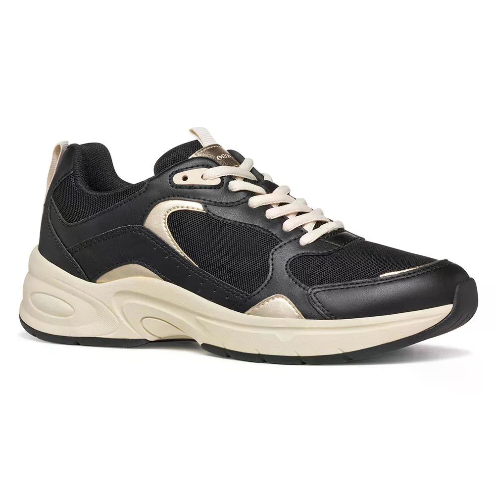 ジェオックス ザルヴィア A スニーカー ウーマン （ Black ） | GEOX Zarvia A sneakers woman [t]