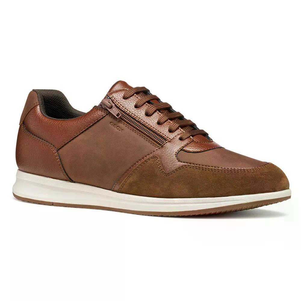 ジェオックス エイブリー レースレス スニーカー （ BrownCotto ） | GEOX Avery Laceless sneakers [t]｜クライムスワールド 店