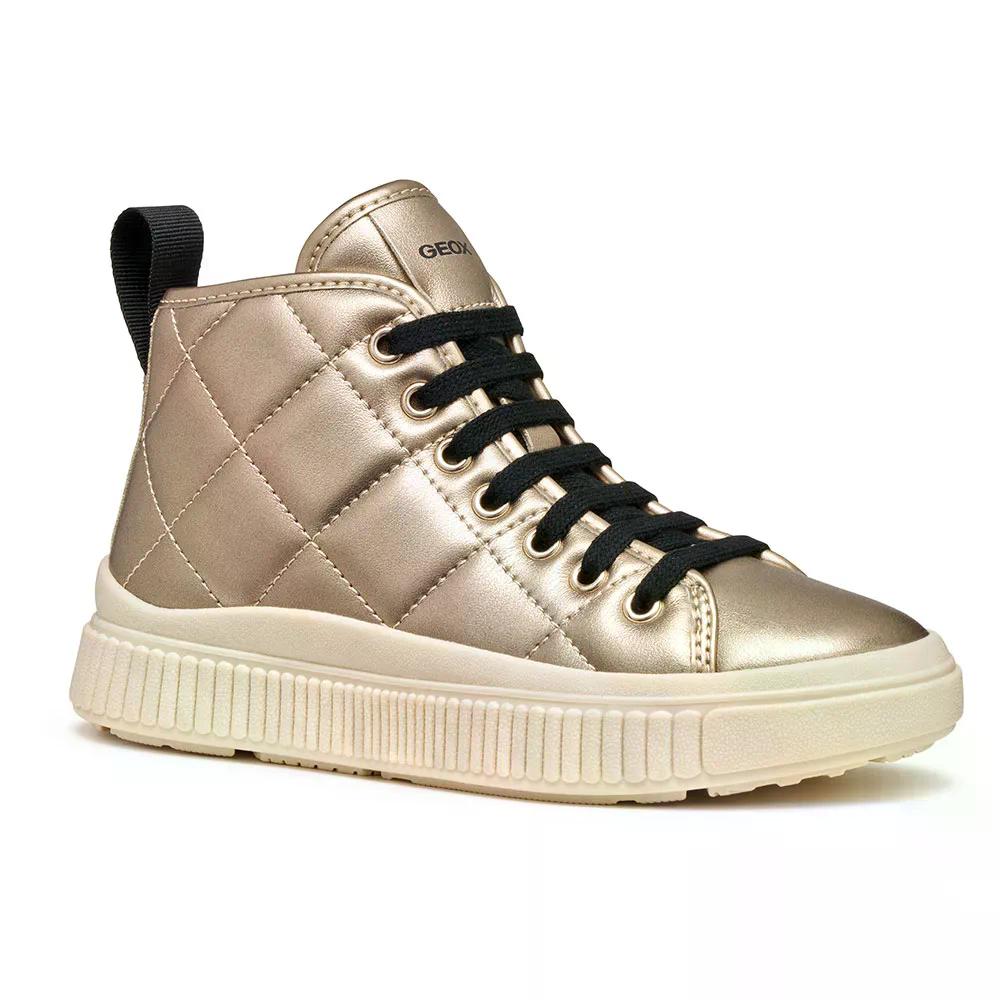 ジェオックス ラクイニー スニーカー ガールズ （ Platinum ） | GEOX Laquinny sneakers Girls [t]｜クライムスワールド 店