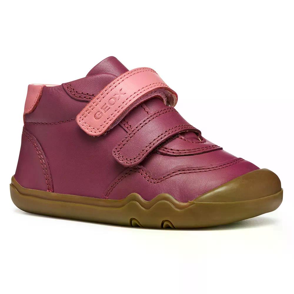 ジェオックス ステッピーアップ レースレス スニーカー ガールズ （ DarkPurple/DarkPink ） | GEOX Steppieup Laceless sneakers Girls [t]