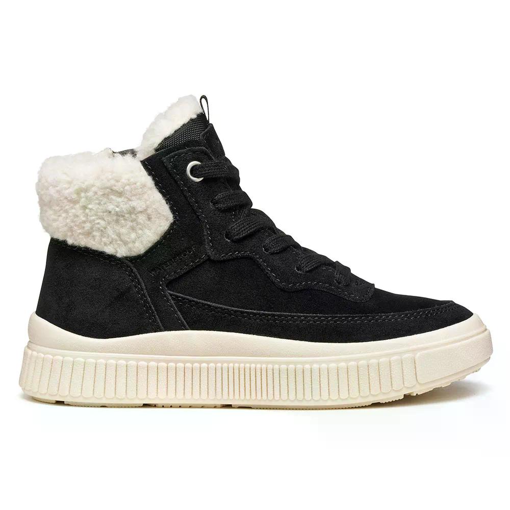ジェオックス ラクイニー お水校正刷り スニーカー ガールズ （ Black ） | GEOX Laquinny Waterproof sneakers  Girls  [t]