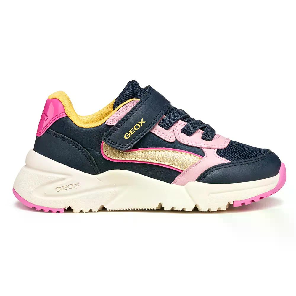 ジェオックス ロフタス スニーカー ガールズ （ Navy/LightPink ） | GEOX Loftus sneakers  Girls  [t]