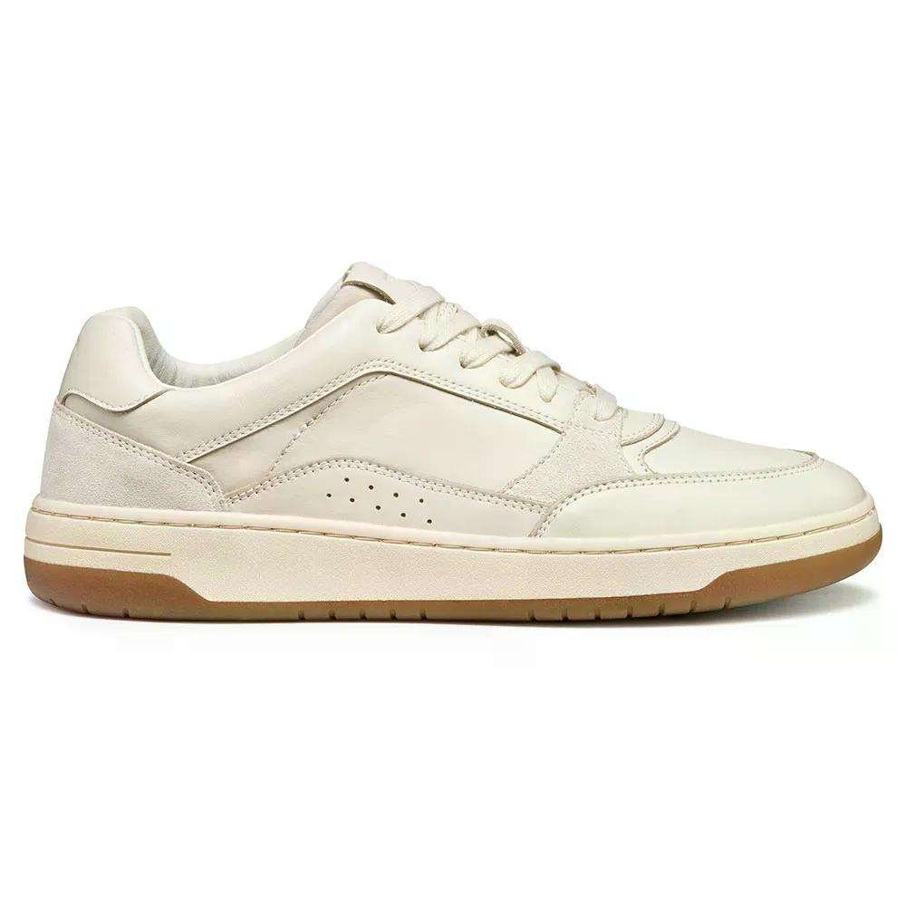 ジェオックス セドラル 厚地の外套 スニーカー （ Papyrus/Beige ） | GEOX Sedral Court sneakers  [t]