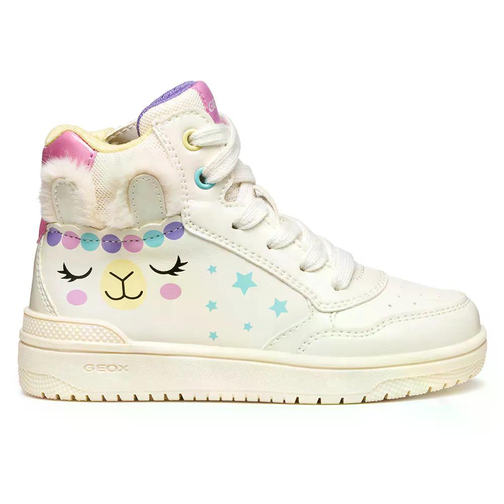 ジェオックス ワシバ スニーカー ガールズ （ LightIvory/Multicolor ） | GEOX Washiba sneakers Girls [t]