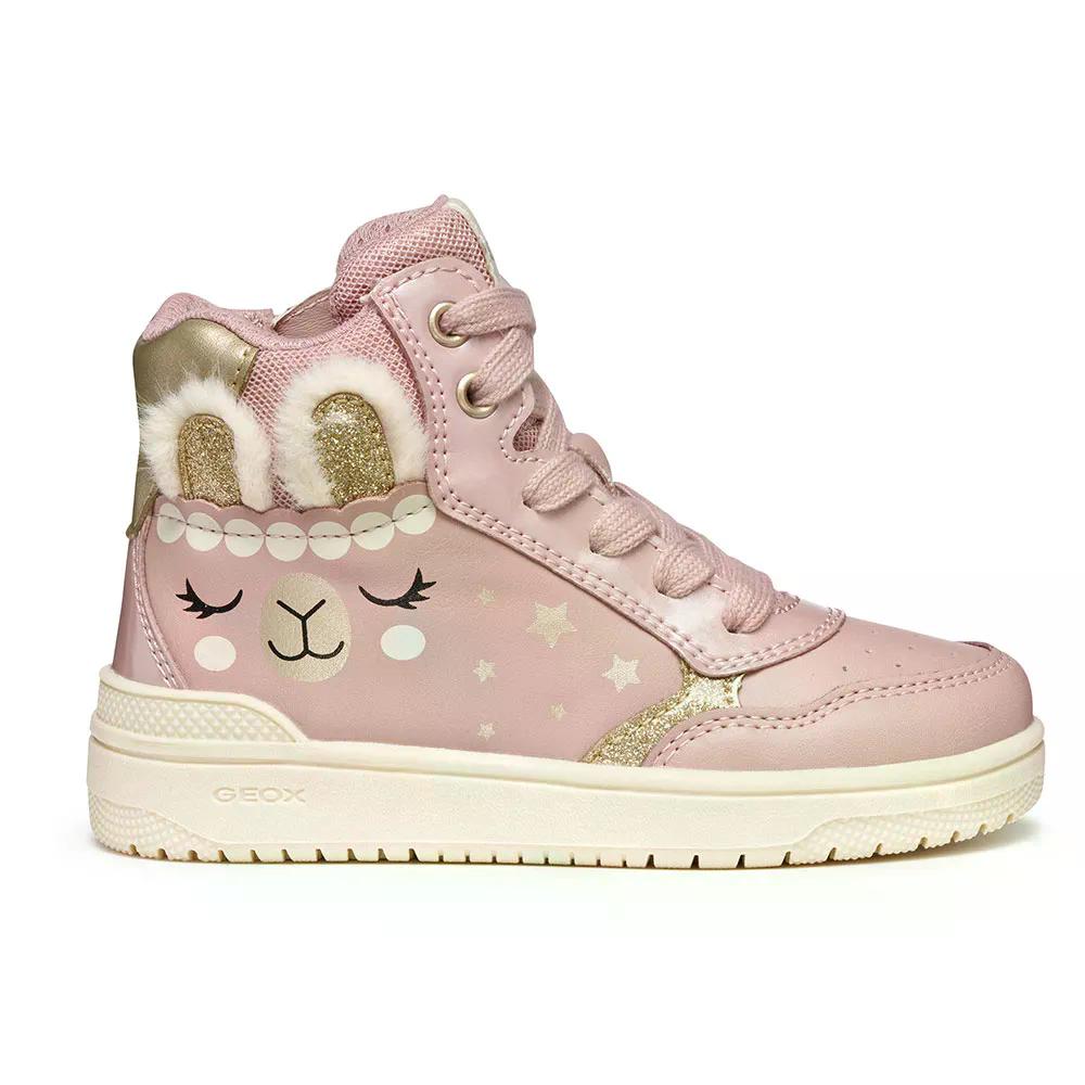 ジェオックス ワシバ スニーカー ガールズ （ OldPink/Platinum ） | GEOX Washiba sneakers Girls [t]