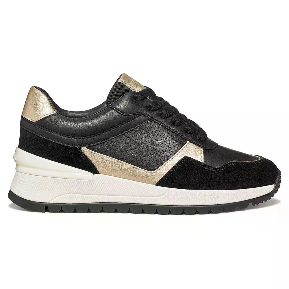 ジェオックス デシャ スニーカー ガールズ （ Black/LightGold ） | GEOX Desya sneakers Girls [t]