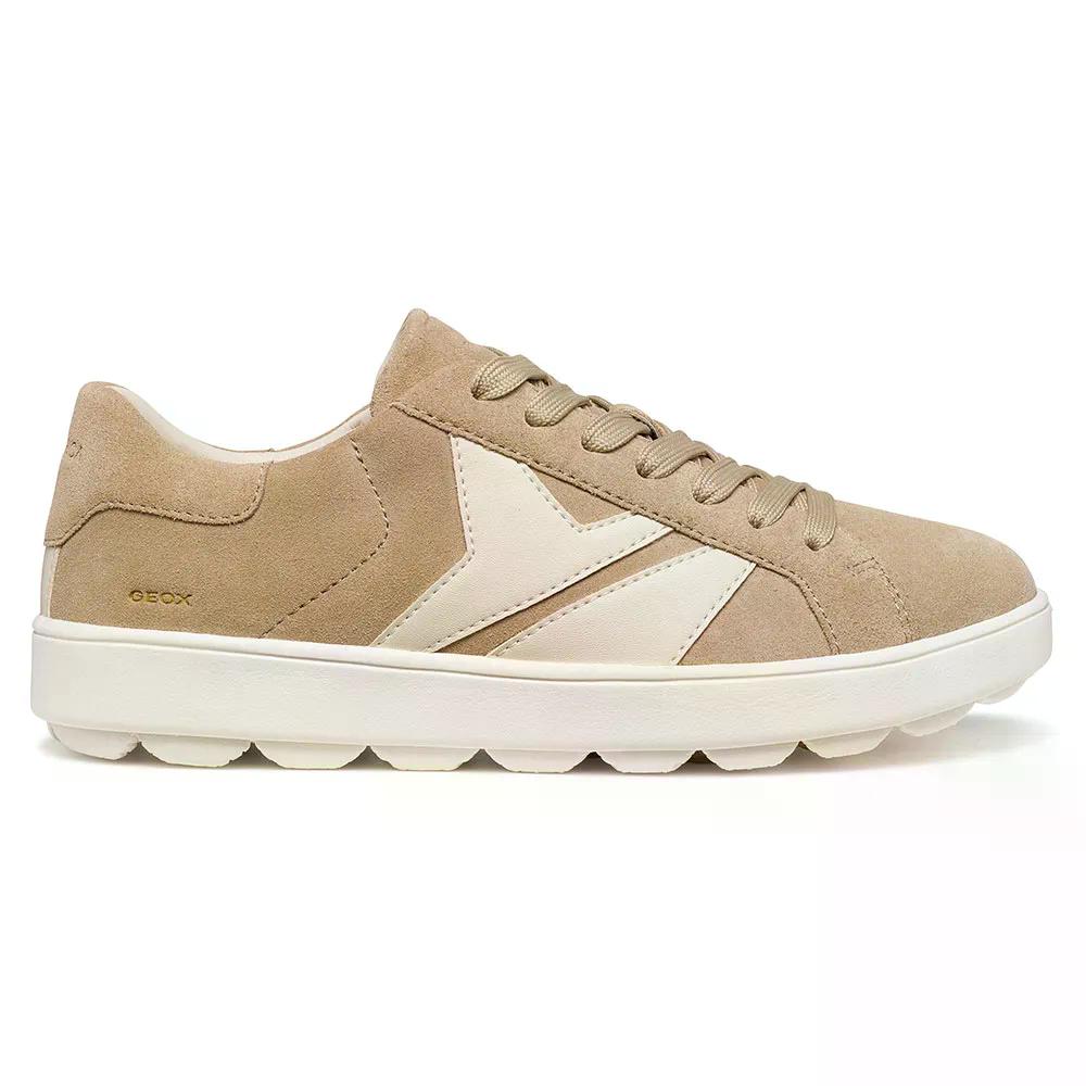 ジェオックス スフェリカ ECUB-1 スニーカー 成人女性 （ Cream/Papyrus ） | GEOX Spherica ECUB-1 sneakers woman  [t]
