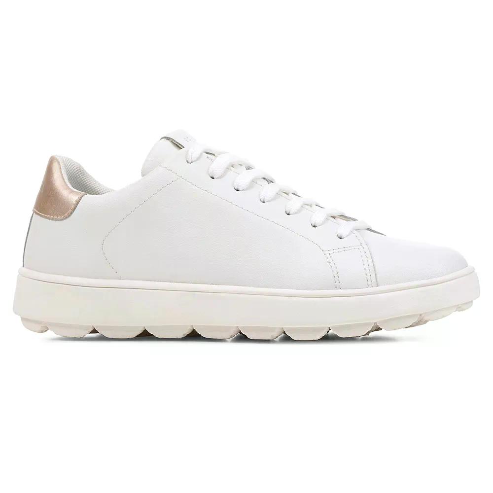 ジェオックス スフェリカ ECUB-1 スニーカー 成人女性 （ White/LightGold ） | GEOX Spherica ECUB-1 sneakers woman  [t]