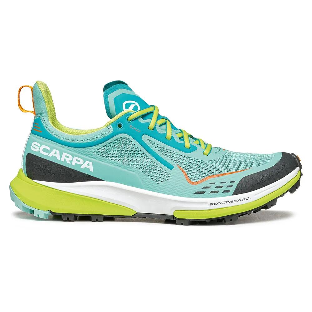 スカルパ ゴールデン ゲート キマ RT トレイル ランニング シューズ （ BlueTurquoise/SunnyLime ） | SCARPA Golden Gate Kima RT Trail Running Shoes [t]｜クライムスワールド 店