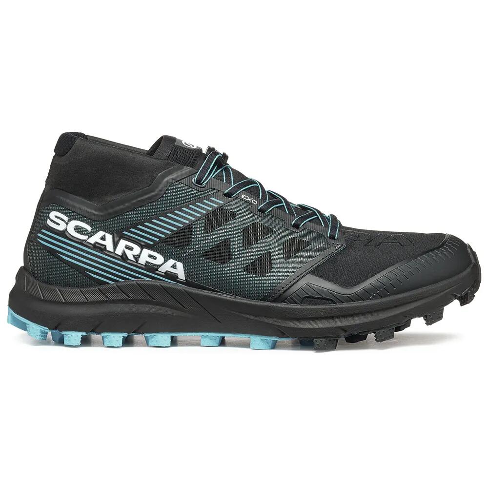 スカルパ 回転運動 ST トレイル 駈けっくら シューズ （ Black/Azure ） | SCARPA Spin ST Trail Running Shoes  [t]