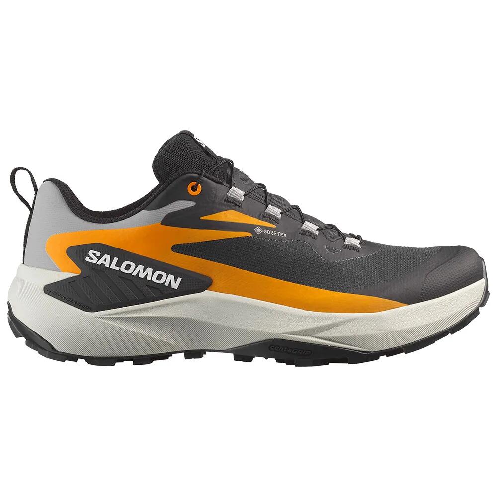 サロモン ジェネシス ゴアテックス トレイル 駈けっくら シューズ （ Black/Turmeric/Alloy ） | SALOMON Genesis gore-tex trail running shoes  [t]
