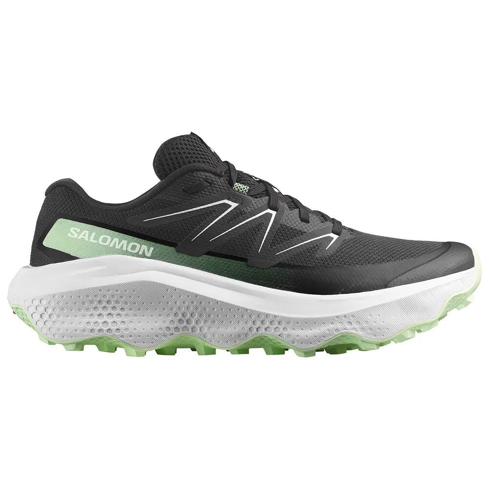 サロモン ウルトラ フロー 2 トレイル ランニング シューズ （ Black/White/PatinaGreen ） | SALOMON Ultra Flow 2 trail running shoes [t]｜クライムスワールド 店