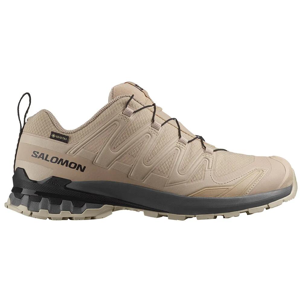 サロモン XA 労働者階級 3D V9 ゴアテックス トレイル 駈けっくら シューズ （ OxfordTan/Castlerock/Black ） | SALOMON XA Pro 3D V9 gore-tex trail running shoes  [t]