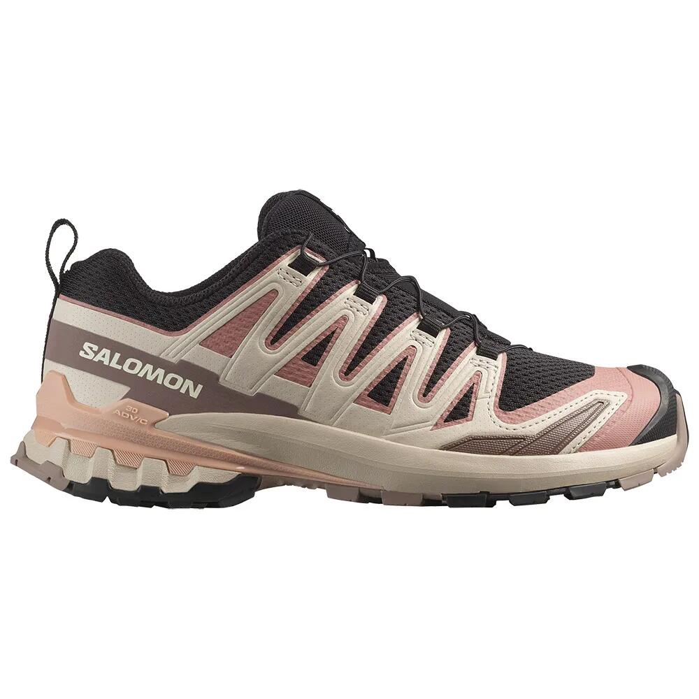 サロモン XA プロ 3D V9 トレイル ランニング シューズ （ Black/Burlwood/MahoganyRose ） | SALOMON XA Pro 3D V9 Trail Running Shoes [t]