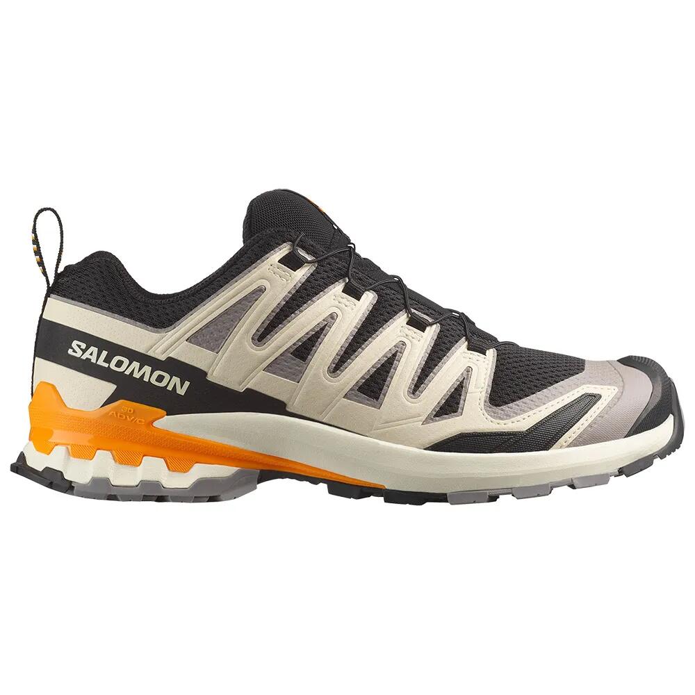 サロモン XA 労働者階級 3D V9 トレイル 駈けっくら シューズ （ Black/Gull/Turmeric ） | SALOMON XA Pro 3D V9 Trail Running Shoes  [t]