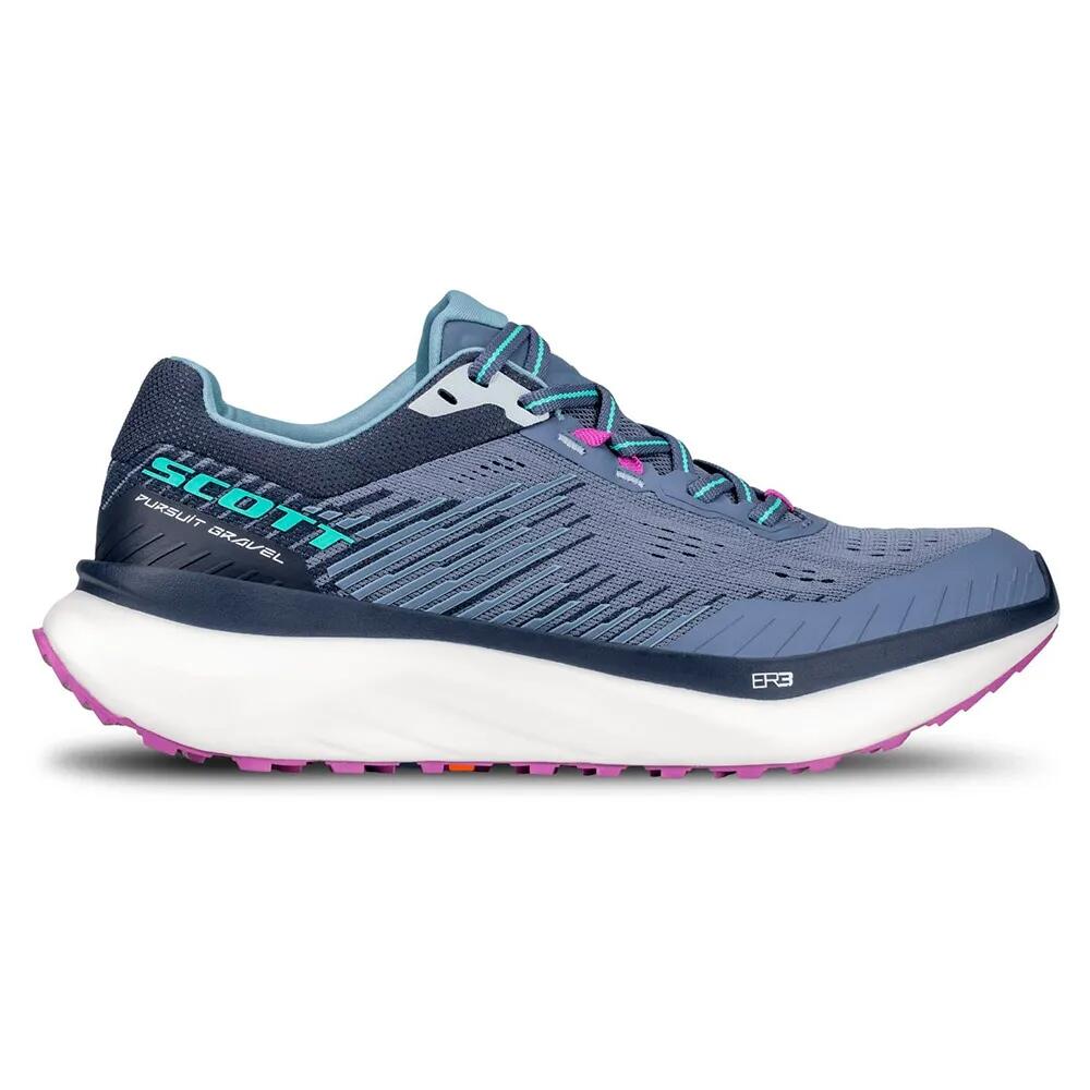 スコット パースート グラベル トレイル 駈けっくら シューズ （ IronBlue/DarkBlue ） | SCOTT Pursuit Gravel Trail Running Shoes  [t]