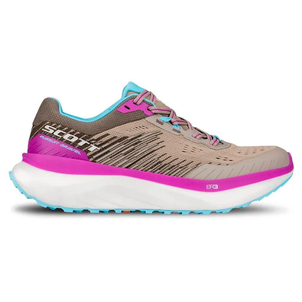 スコット パースート グラベル トレイル 駈けっくら シューズ （ PearlBeige/OysterBeige ） | SCOTT Pursuit Gravel Trail Running Shoes  [t]