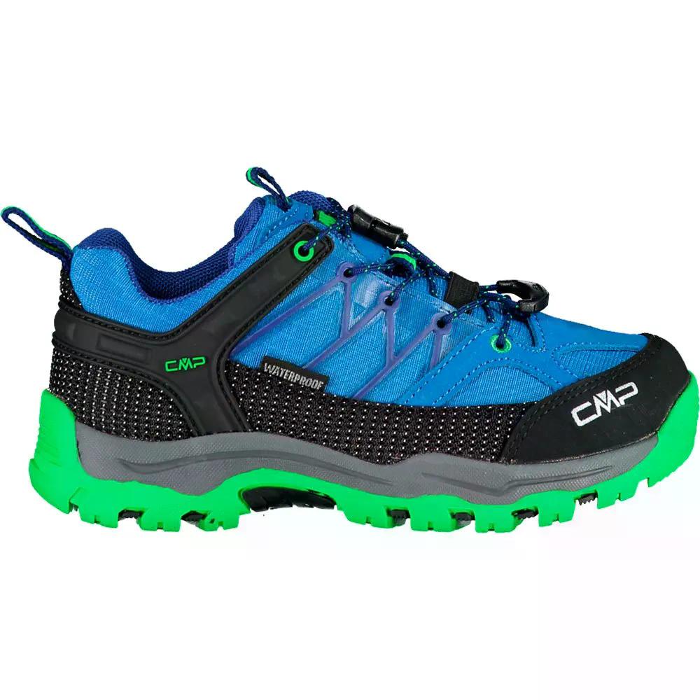 シーエムピー 3Q54554 リゲル ロー WP ジュニア ハイキングシューズ （ Danube/Bluish ） | CMP 3Q54554 Rigel Low WP Junior hiking shoes [t]