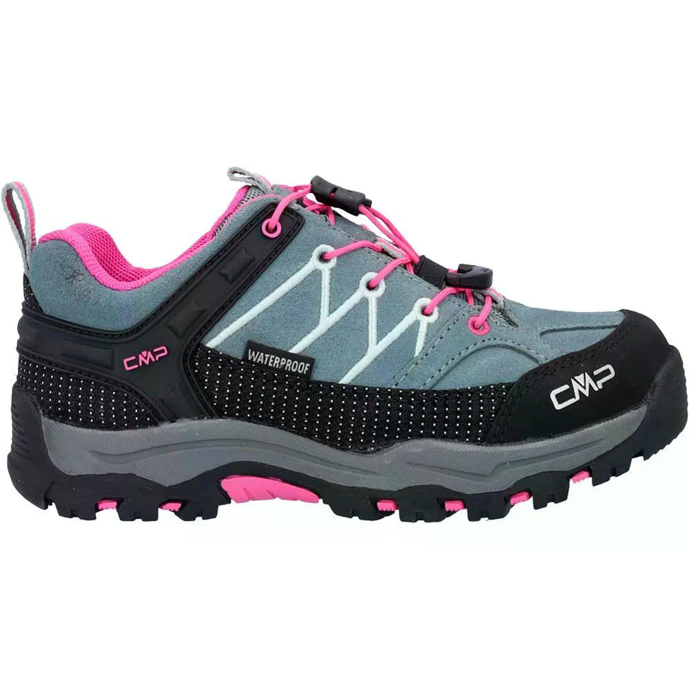 シーエムピー リゲル ロー WP 3Q13244 ジュニア ハイキングシューズ （ MineralGreen/PurpleFluo ） | CMP Rigel Low WP 3Q13244 Junior hiking shoes [t]