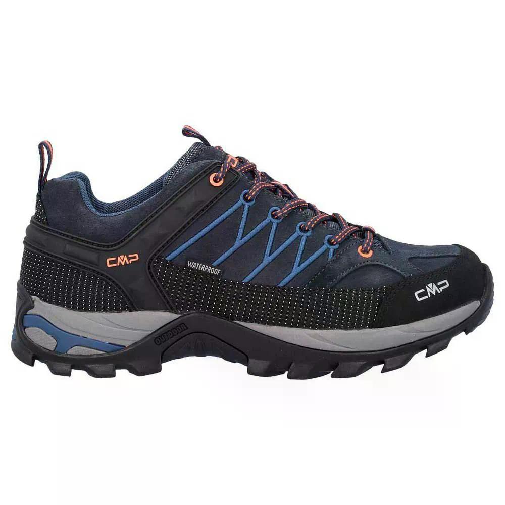 シーエムピー リゲル ロー WP 3Q13247 ハイキングシューズ （ B.Blue/FlashOrange ） | CMP Rigel Low WP 3Q13247 hiking shoes [t]